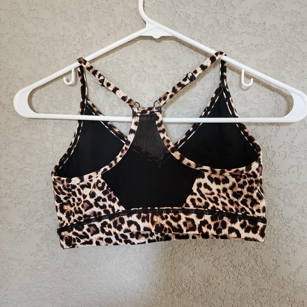 Zyia Active Leopard Sports Bra Size Small - Picture 2 of 4